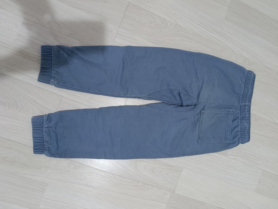 Erkek Çocuk Mavi Elastik Bel Rahat Kesim Pantolon - Görsel 5