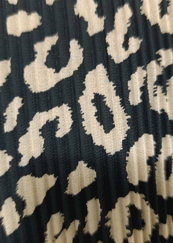 DeFacto Kahverengi leopar Desenli Midi Elbise - Görsel 6