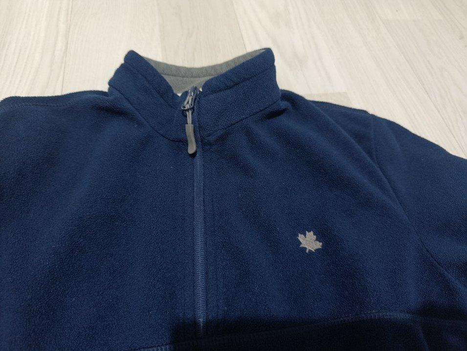 Lacivert Fermuarlı Yarım Balıkçı Polar - Görsel 3