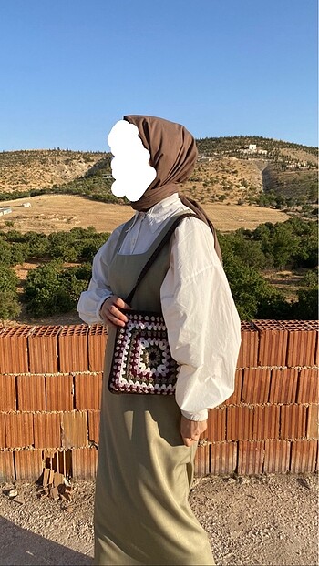 Beden Örgü çanta