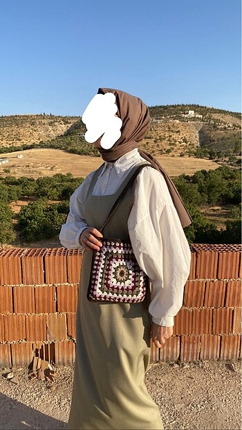 Beden çeşitli Renk Örgü çanta