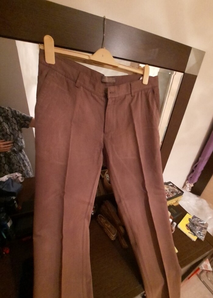 Kahve rengi pantolon  - Görsel 2