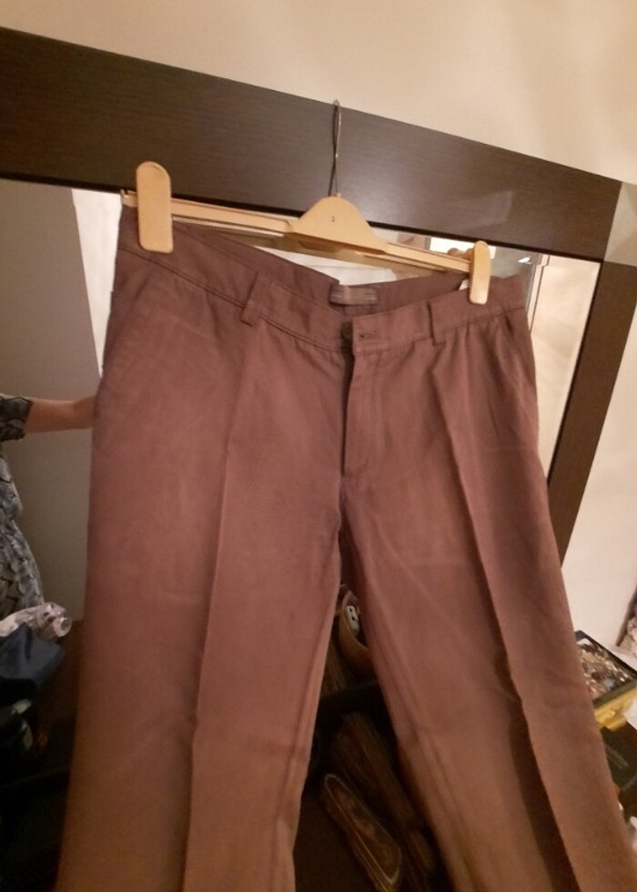 Kahve rengi pantolon  - Görsel 3