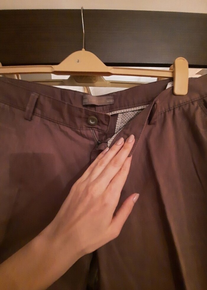 Kahve rengi pantolon  - Görsel 4