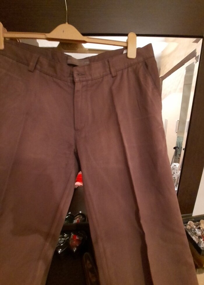 Kahve rengi pantolon  - Görsel 5
