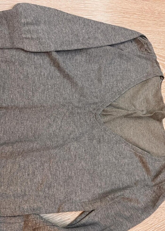 2 kazak gri ve mavi çizgili 2 ürün  - Görsel 3