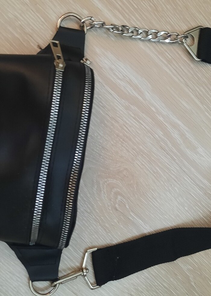 Siyah bel cantasi  - Görsel 2