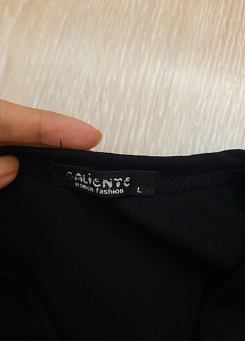 Siyah balon kol crop - Görsel 2