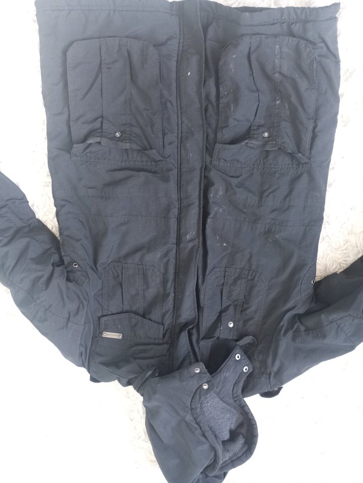 Siyah çocuk Kışlık Ceket - Görsel 2