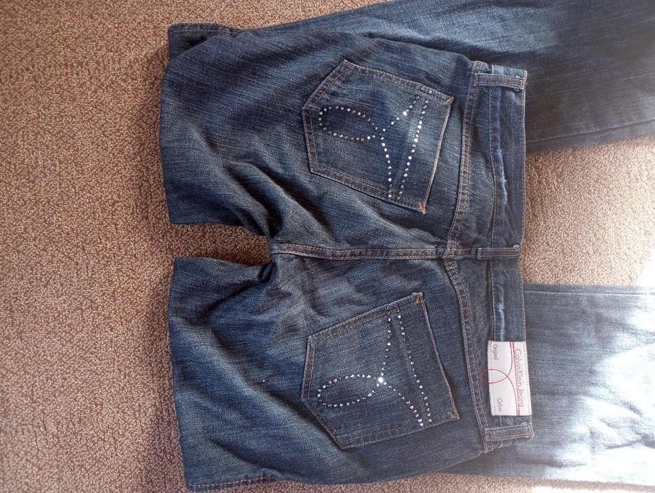 Düğmeli Normal Boy Kadın Kot Pantolon - Görsel 4