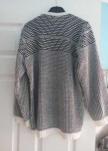 Gri Örgü Kadın Uzun Kollu Kazak - Görsel 3