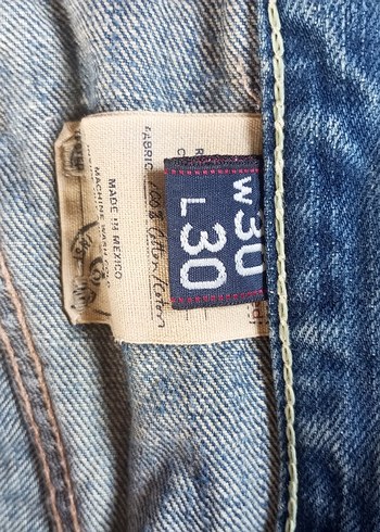 Kadın Mavi Denim Salaş Midi Boy Kot Pantolon - Görsel 4