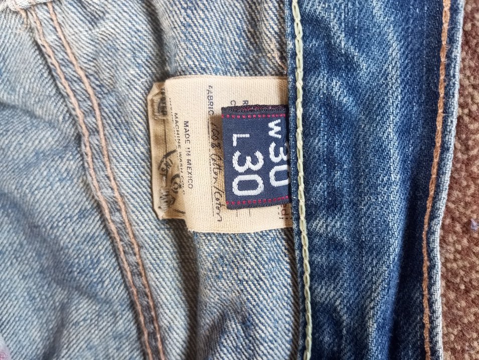 Kadın Mavi Denim Salaş Midi Boy Kot Pantolon - Görsel 4