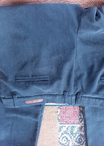 Düğmeli lacivert erkek kumaş Pantolon - Görsel 3