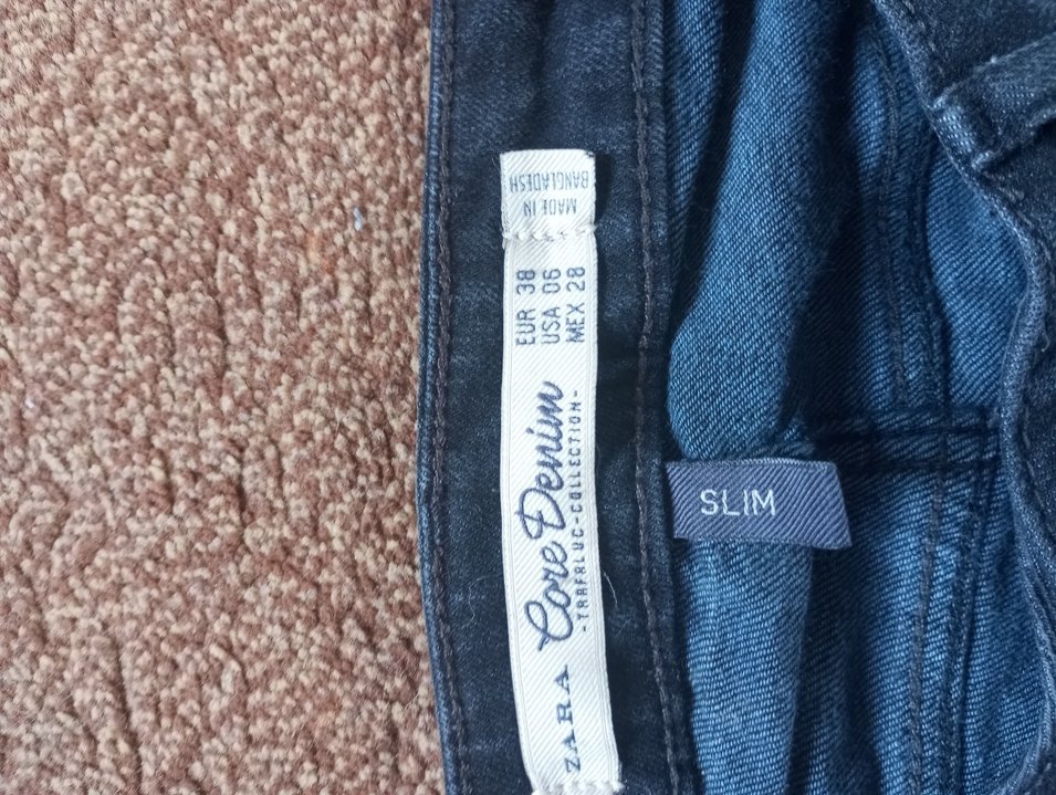 kadınLacivert Slim Fit Denim Pantolon - Görsel 3