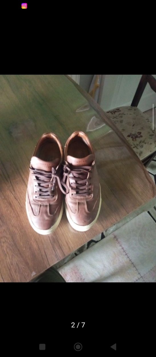 Minimalist Kahverengi Deri Erkek Günlük Ayakkabı - Görsel 2