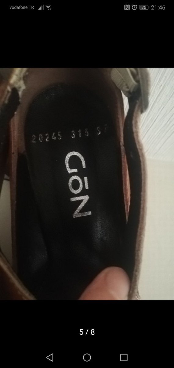 Gön deri ayakkabı - Görsel 5