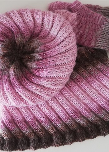 Bere boyunluk eldiven üçlü takım - Görsel 2