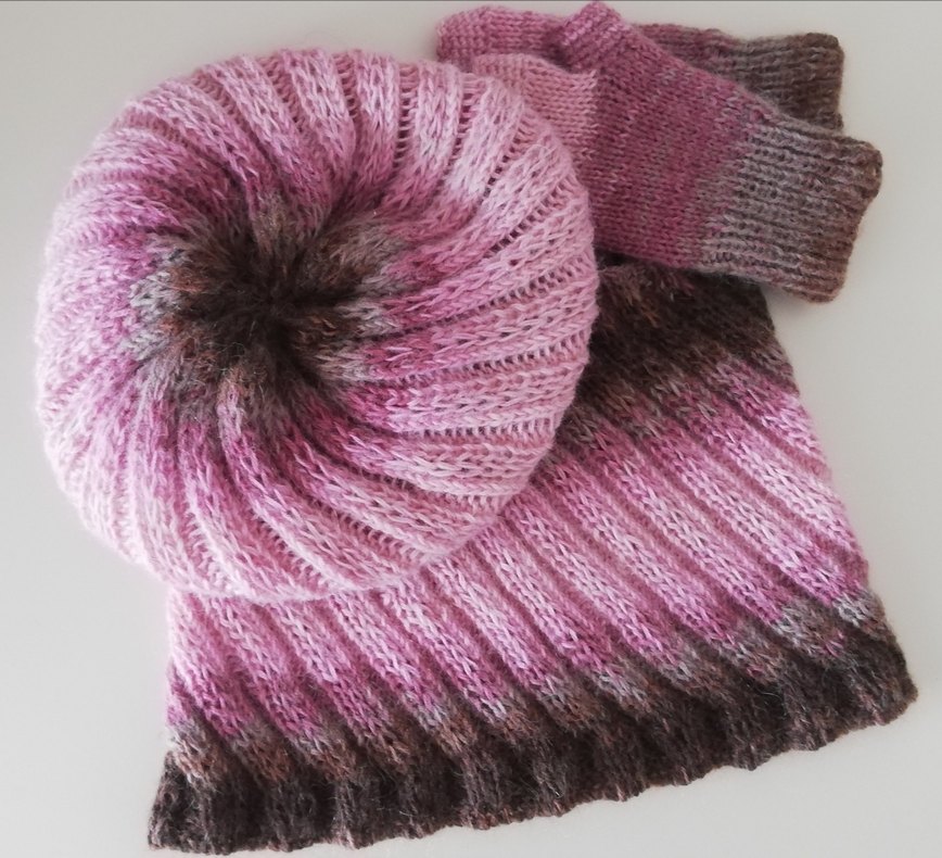 Bere boyunluk eldiven üçlü takım - Görsel 2