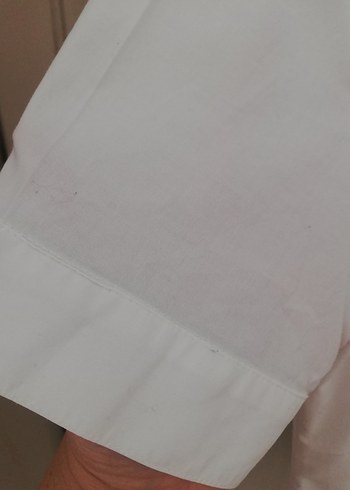 Koton Kadın Beyaz Kısa Kollu Pliseli Gömlek - Görsel 5