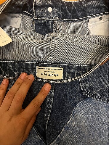 m Beden İki renki jean