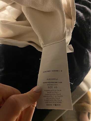 xs Beden beyaz Renk Golden goose elbise