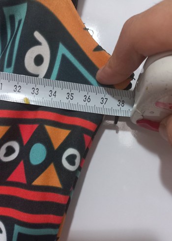 m Beden çeşitli Renk Renkli Desenli Mini Bohem Elbise