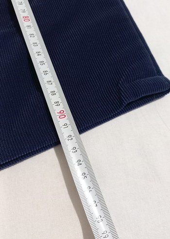 Erkek Lacivert Fermuarlı Kayak Pantolonu - Görsel 3