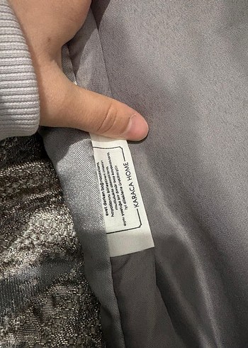 Gri Nakışlı Yatak Örtüsü - Görsel 6