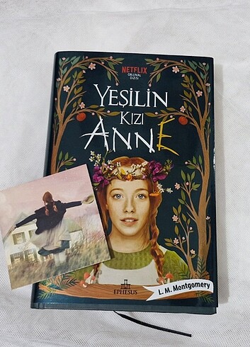 Yeşilin kızı Anne kitap ciltli + ayraç