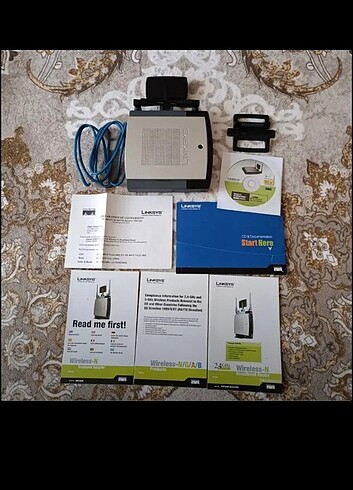 Wireless modem LİNKSYS WRT300N Wireless Routher - Görsel 4