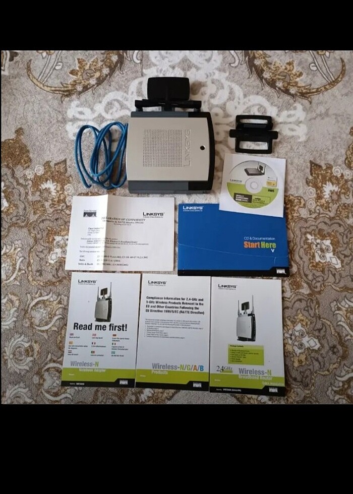 Wireless modem LİNKSYS WRT300N Wireless Routher - Görsel 4