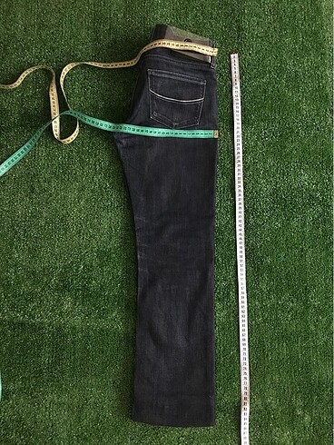 American Vintage y2k deadstock düşük bel pantolon/kemeriyle