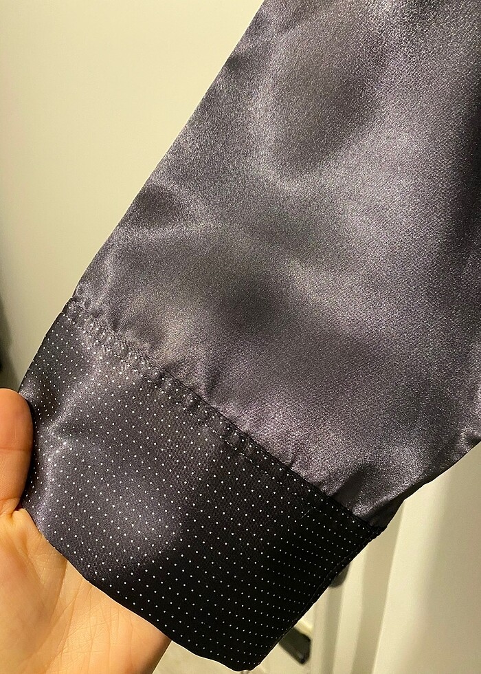 Erkek sabahlık saten - Görsel 2