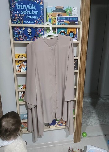 36 Beden camel Renk Krem pantolon tunik