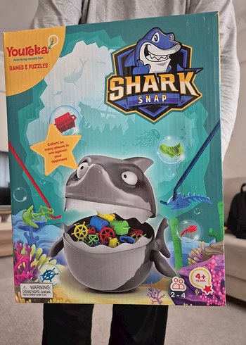 Shark Snap Çocuklar için Eğlenceli Masa Oyunu