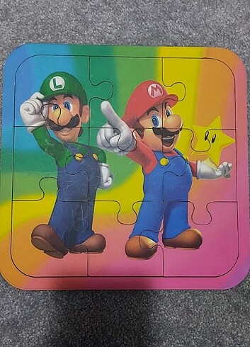 Süper mario puzzle 