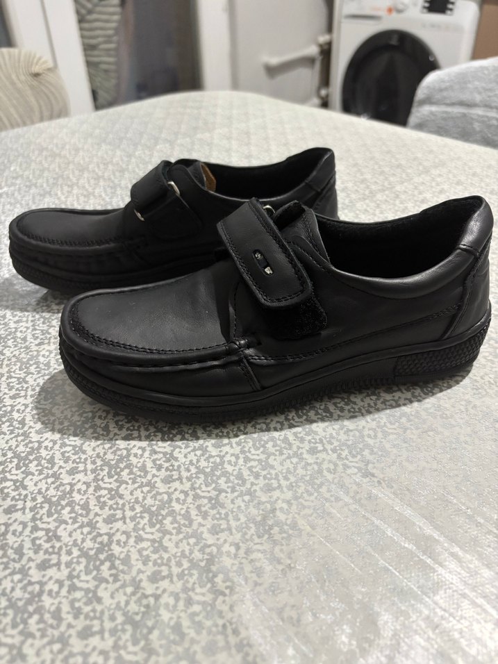 Siyah Erkek Çocuk deri  Ayakkabı 32 no sıfırdır - Görsel 4