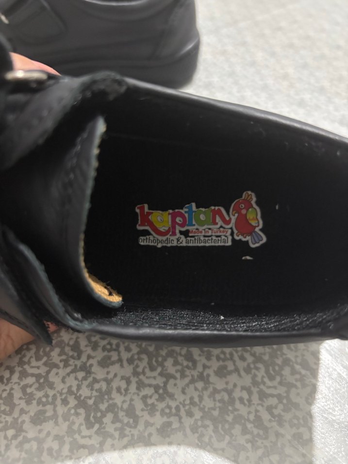 Siyah Erkek Çocuk deri  Ayakkabı 32 no sıfırdır - Görsel 3