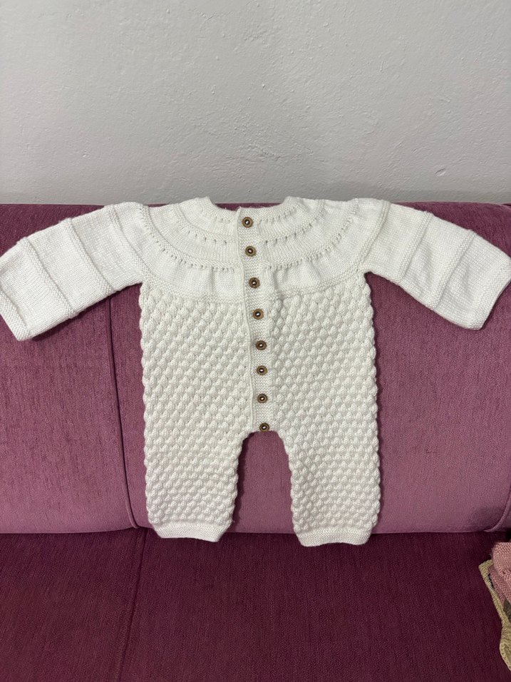 Bebek kız Erkek Triko Bohem Tulum 300 tl - Görsel 2