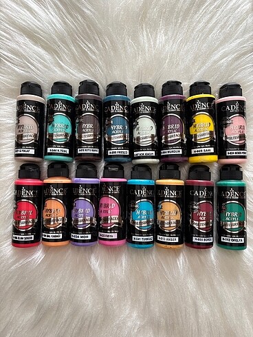 Cadence 120 ml boyalar adet 75 tl