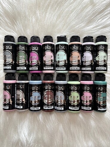 Cadence 120 ml boyalar adet 75 tl