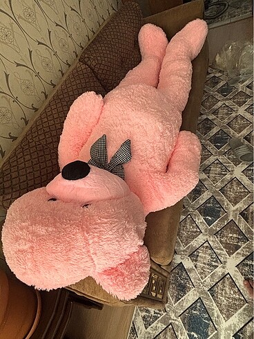  Beden Peluş dev pembe ayı
