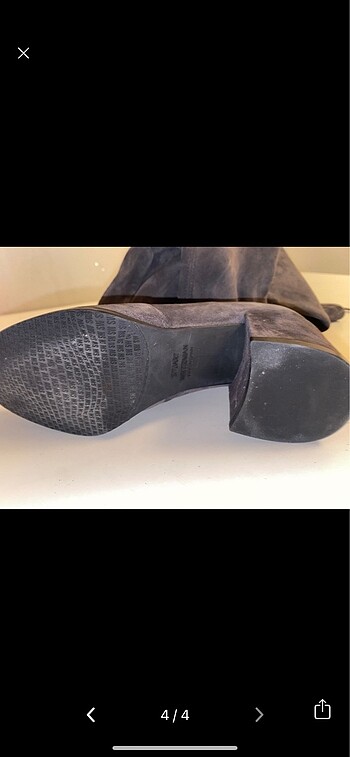 35 Beden gri Renk stuart weitzman çorap çizme