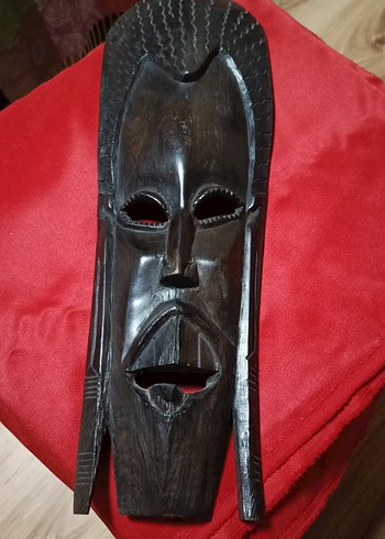 El Yapımı Ahşap Mask - Görsel 4