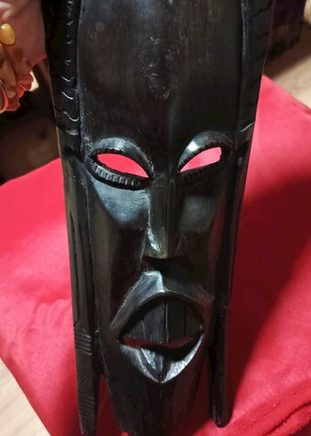 El Yapımı Ahşap Mask - Görsel 3