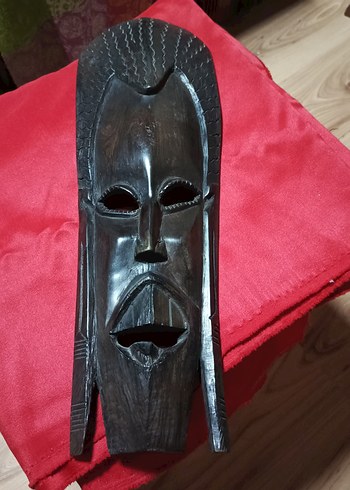 El Yapımı Ahşap Mask - Görsel 2