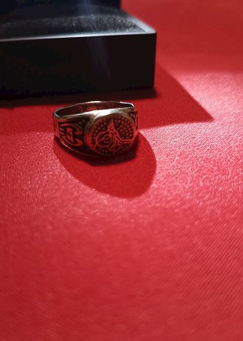Vintage Tarz Erkek Yüzük - Görsel 5
