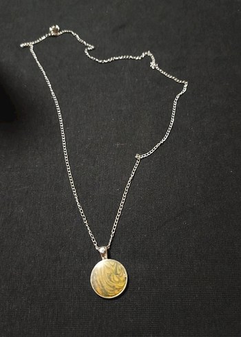 Uzun Zincir Detaylı Bohem  Kolye - Görsel 4