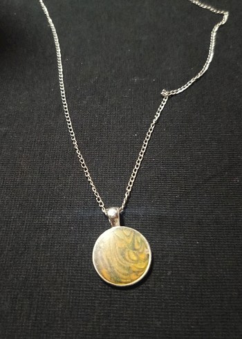 Uzun Zincir Detaylı Bohem  Kolye - Görsel 5